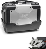 Bauletto Kgr46 + Attacco Alluminio Garda - Kappa Moto Compatibile Con Bmw F 700 Gs (2013-2017)