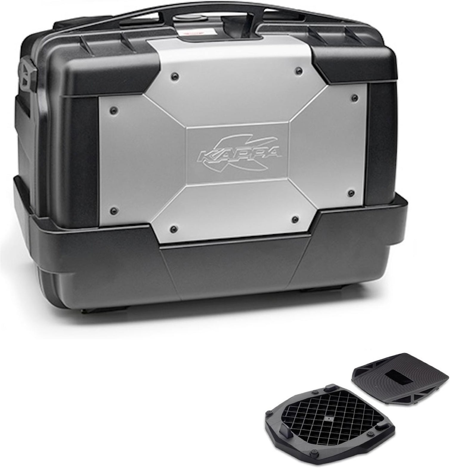 Top Case Kgr46 + Rear Rack Garda - Kappa Moto Compatible With Moto Guzzi V7 Iii Stone (2017-2020)