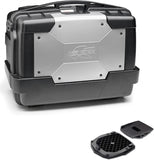 Valigia Kgr46 Garda 46 Lt + Attacco Posteriore Monokey - Kappa Moto Compatibile Con Benelli Trk 502 (2021-2023)
