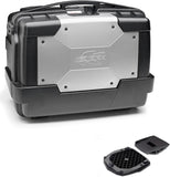 Top Case Kgr46 + Rear Rack Garda - Kappa Moto Compatible With Triumph Tiger 800 Xc - Xr (2011-2017)