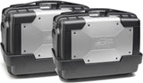 Side-Cases Kgr46Pack2 Garda 46 Lt + Side-Case Holder Monokey - Kappa Moto Compatible With Suzuki Gsf 650 Bandit S K7 K8 (2007-2011)