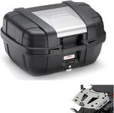 Top Case Kgr52 + Rear Rack Aluminium Garda - Kappa Moto Compatible With Yamaha Fjr 1300 (2013-2020)