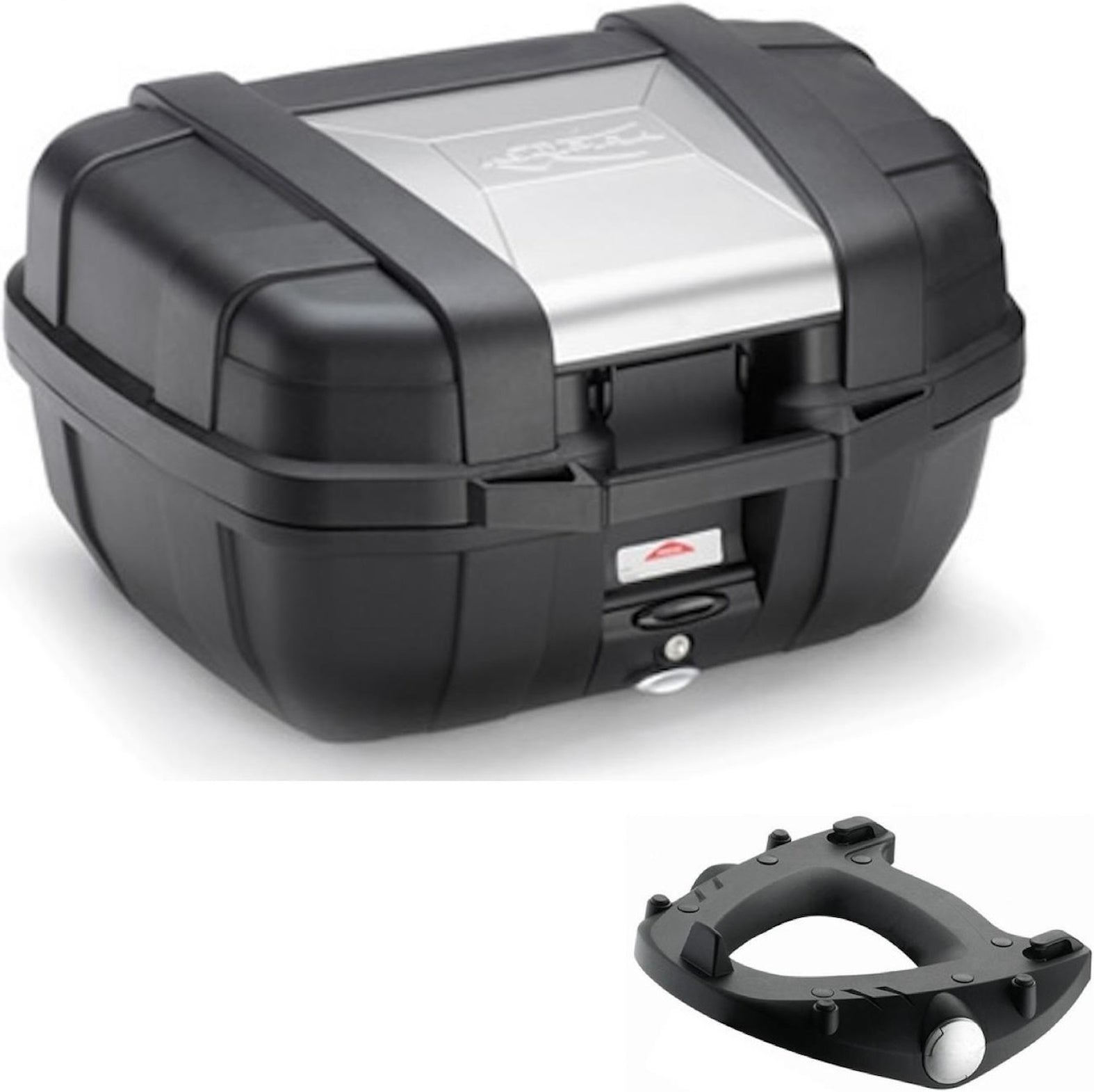 Top Case Kgr52 + Rear Rack Garda - Kappa Moto Compatible With Kymco Ak 550 (2017-2022)