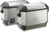 Side-Cases Kms36A K'Mission + Rapid Release Side-Case Holder Aluminium - Kappa Moto Compatible With Honda Crf 1000 L Africa Twin (2016-2017)