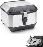 Top Case Kms44A + Rear Rack Aluminium K'Mission Aluminium - Kappa Moto Compatible With Suzuki V-Strom 1050 Xt (2020-2023)