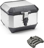 Top Case Kms44A + Rear Rack K'Mission Aluminium - Kappa Moto Compatible With Kawasaki Zr 7 750 S (1999-2004)