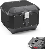 Top Case Kms44B + Rear Rack Aluminium K'Mission Aluminium - Kappa Moto Compatible With Yamaha Tracer 9 - Gt (2021-2023)