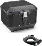 Bauletto Kms44B + Attacco K'Mission Alluminio - Kappa Moto Compatibile Con Honda Cb 900 Hornet (2002-2007)
