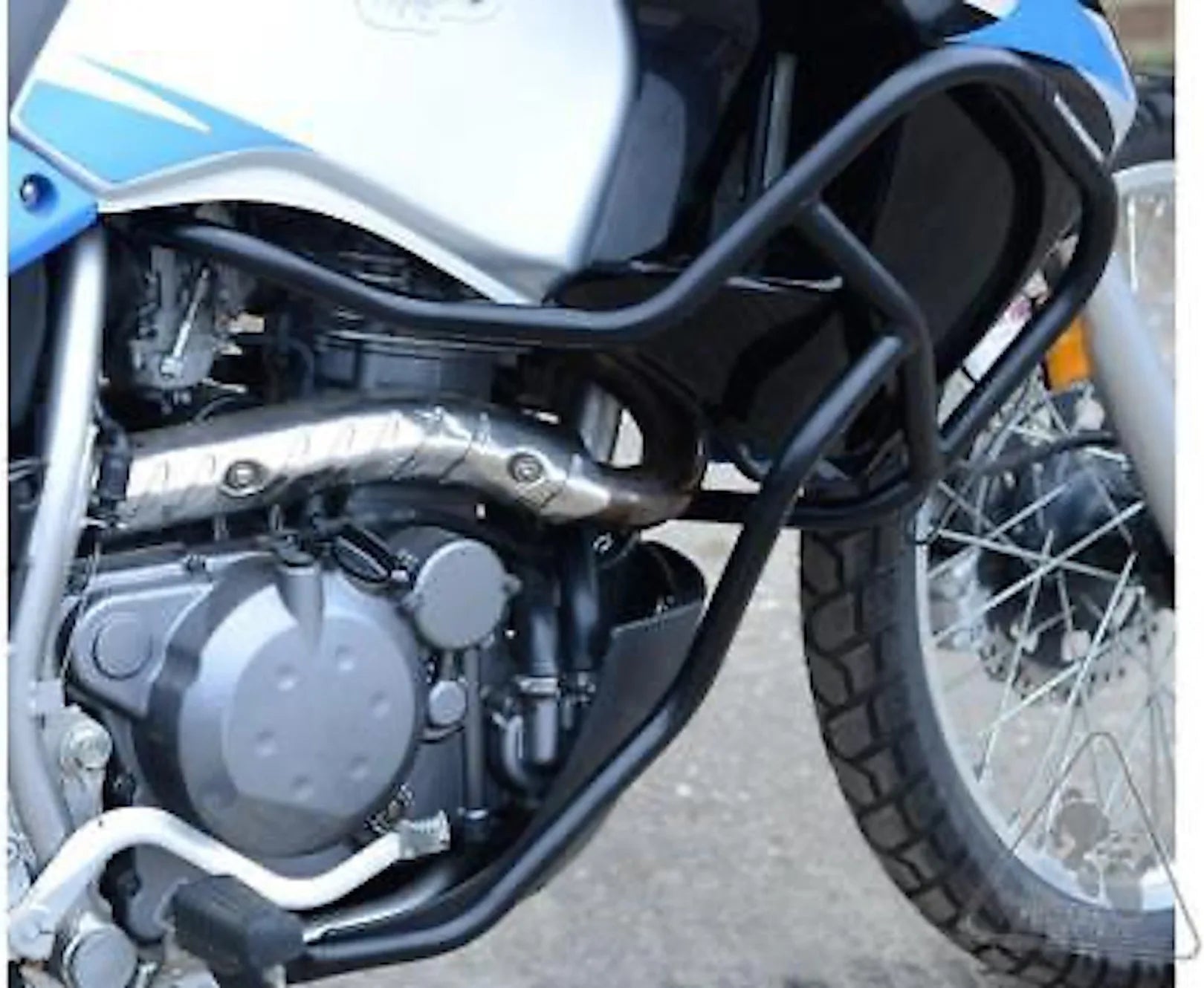 Paramotore - Kappa Moto Compatibile Con Kawasaki Klr 650 Enduro (2007-2021)