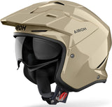 Casco Urban Per Moto Airoh Kombakt - Ko100 Thermoplastic Hrt Mocha Glow Gloss Color Taglia Xl