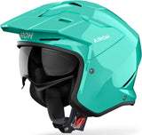 Casco Urban Per Moto Airoh Kombakt - Ko101 Thermoplastic Hrt Aquamarine Gloss Color Taglia L