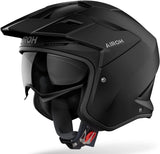 Casco Urban Per Moto Airoh Kombakt - Ko11 Thermoplastic Hrt Nero Matto Color Taglia Xxl