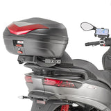 Rear Rack Monokey - Kappa Moto Compatible With Piaggio Mp3 350 - 400 - 500 (2018-2021)