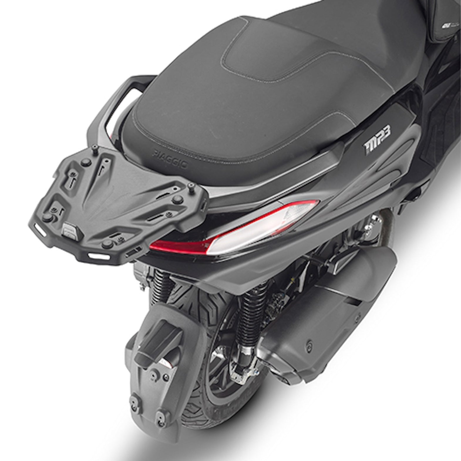 Rear Rack Monokey - Kappa Moto Compatible With Piaggio Mp3 530 Exclusive Hpe (2022-2023)