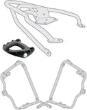 Attacco Posteriore Monokey + Portavaligie Laterale Monokey - Kappa Moto Compatibile Con Triumph Bonneville T100 (2017-2022)