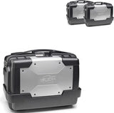 Valigia Kgr46 + Valigie Kgr33 + Attacco + Portavaligie - Kappa Moto Compatibile Con Triumph Bonneville T100 (2017-2022)