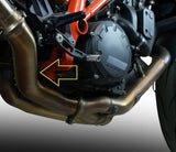 Collettori Di Scarico Non Catalizzato Acciaio - Gpr Compatibile Con Ktm 125 Duke (2017-2020)