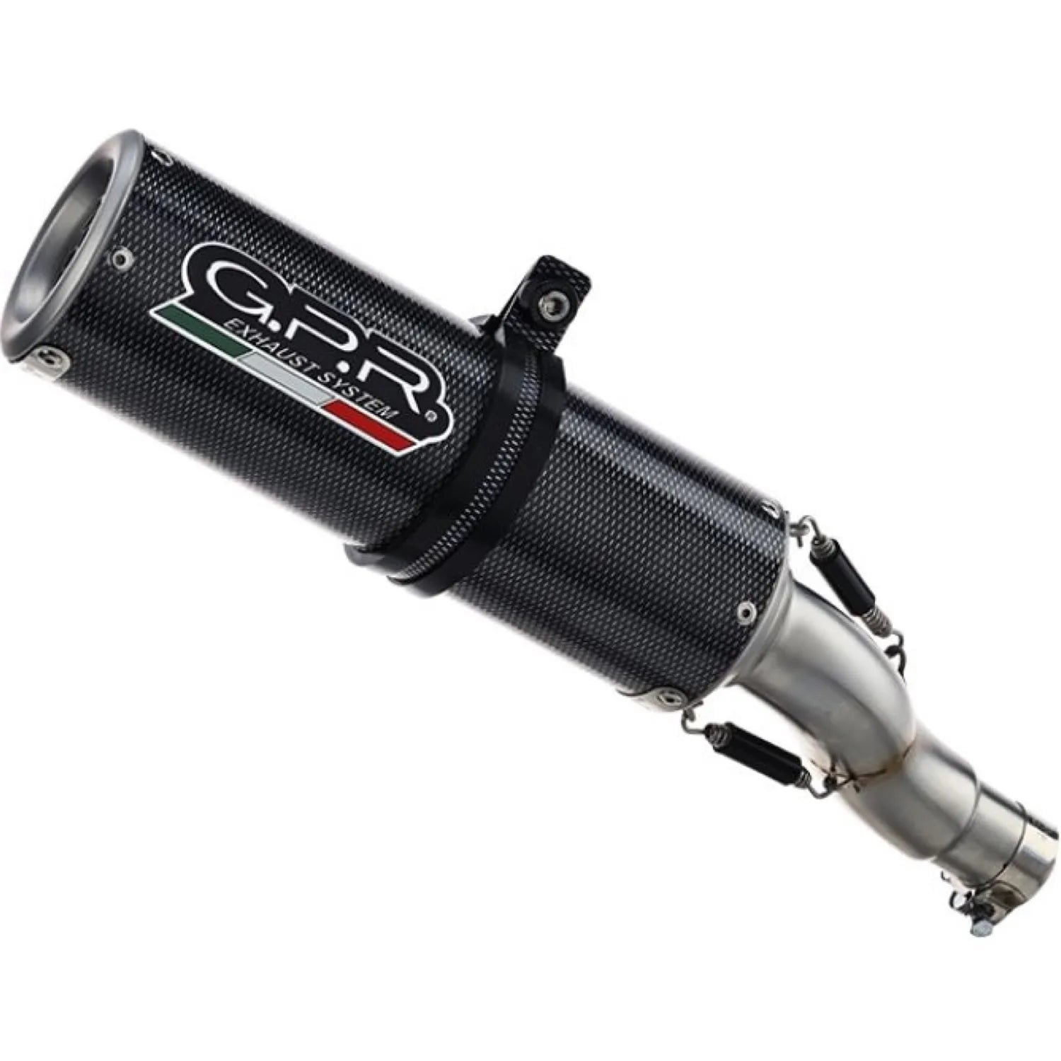 Impianto Di Scarico Completo Non Catalizzato E Senza Omologazione Suono M3 Carbon Look - Gpr Compatibile Con Yamaha Xsr 900 (2022-2023)