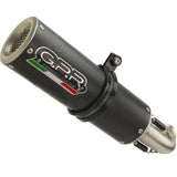 Complete Exhaust System Without Catalytic Converter And Without Sound Certification M3 Black Titanium - Gpr Compatible With Aprilia Tuono 660 (2021-2024)