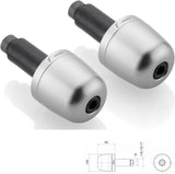 Couple Bar-End Plugs Ma302A - Rizoma Compatible With Ducati Scrambler 800 Sixty2 (2015-2019)