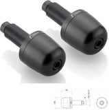 Couple Bar-End Plugs Ma302B - Rizoma Compatible With Bmw G 310 R (2018-2019)
