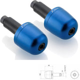 Couple Bar-End Plugs Ma302U - Rizoma Compatible With Honda Cb 650 F Abs (2015)