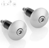 Coppia Terminali Manubrio Ma531A - Rizoma Compatibile Con Ducati Hypermotard 1100 (2007-2009)