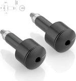 Coppia Terminali Manubrio Ma533B - Rizoma Compatibile Con Honda Cb 650 F Abs (2015)