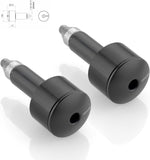 Couple Bar-End Plugs Ma533B - Rizoma Compatible With Yamaha Xjr 1300 (2015-2016)