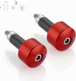 Couple Bar-End Plugs Ma534R - Rizoma Compatible With Bmw R Nine T 1200 Racer (2017-2019)