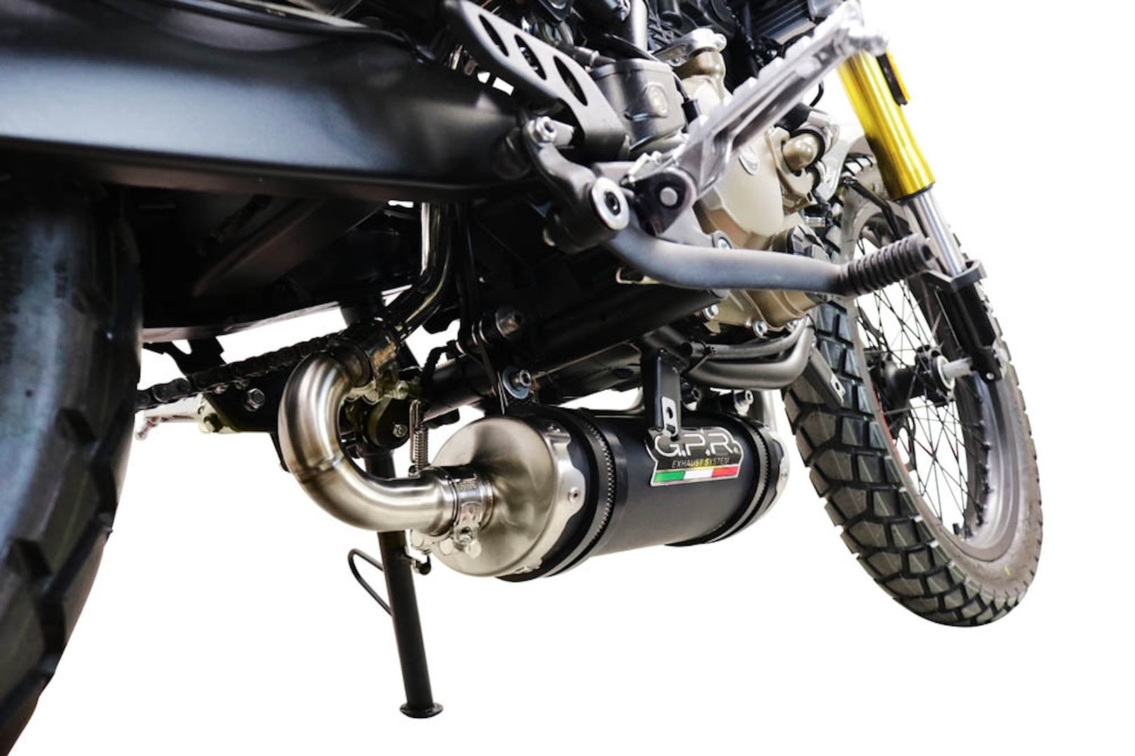 Non-Catalytic Exhaust Manifolds Stainless Steel - Gpr Compatible With Fb Mondial Sport Classic 125 (2019-2020)