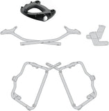 Attacco Posteriore + Portavaligie Laterale Per K33 - Kappa Moto Compatibile Con Honda Cbf 500 (2004-2012)