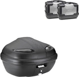 Valigia K47Nt + Valigie Kgr46 + Attacco + Portavaligie - Kappa Moto Compatibile Con Honda Vfr 800 (1998-2001)