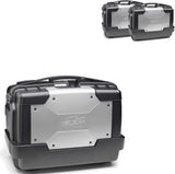 Valigia Kgr33 + Valigie Kgr33 + Attacco + Portavaligie Rap - Kappa Moto Compatibile Con Yamaha Tracer 900 - Gt (2018-2020)