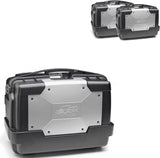 Valigia Kgr33 + Valigie Kgr46 + Attacco + Portavaligie - Kappa Moto Compatibile Con Honda Vfr 800 (1998-2001)