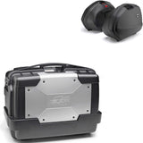 Top Case Kgr46 + Side-Cases K33N + Holder + Side-Case Holder - Kappa Moto Compatible With Honda Nc 750 S (2016-2020)