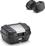 Valigia Kgr52 + Valigie K33N + Attacco + Portavaligie - Kappa Moto Compatibile Con Honda Cbf 500 (2004-2012)