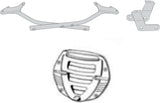 Attacco Posteriore Monokey - Kappa Moto Compatibile Con Honda St 1100 Pan European