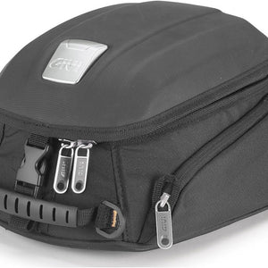 Tanklock Black Tank Bag - 5 Lt Mt504 Nylon - Givi Compatible With Fantic Motor Caballero Scrambler 500 (2018-2023)