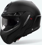 Casco Modulare Per Moto Airoh Mathisse Ii - Mth211 Thermoplastic Hrt Nero Matto Color Taglia L