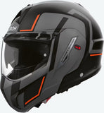 Flip-Up Motorcycle Helmet Airoh Mathisse Ii - Mth2G32 Thermoplastic Hrt Matte Orange Genius Size Xxl
