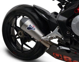 Terminale Di Scarico Con Omologazione Suono Relevance Full Titanio Coppa Carbonio - Termignoni Compatibile Con Mv Agusta F3 675 (2012-2020)