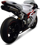 Impianto Di Scarico Completo Senza Omologazione Suono Force Full Titanio Coppa Carbonio - Termignoni Compatibile Con Mv Agusta F4 (2012-2020)