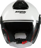 Casco Urban Commuting Per Moto Nolan N40-5 Bianco Classico 305 Taglia Xxs