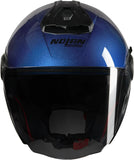 Casco Urban Commuting Per Moto Nolan N40-5 Blu Profondo Nobile 312 Taglia M