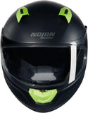 Casco Integrale Speeding Per Moto Nolan N60-6 Nero / Verde Impulso Nobile 311 Taglia S