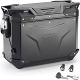 Valigia Laterale Destra Monokey Cam-Side Trekker Outback Evo Smart Alluminio Nero + Serratura 37 Lt Givi Trekker Outback Evo Smart Alluminio Nero Taglia 37 Lt.