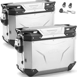 Valigie Laterali Monokey Cam-Side Trekker Outback Evo Smart Alluminio + Serratura 74 Lt Trekker Outback Evo Smart Alluminio - Givi Compatibile Con Ktm 790 Adventure R (2019-2020)
