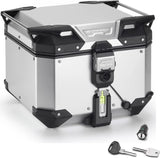 Bauletto Monokey Trekker Outback Evo Smart Alluminio Anodizzato 42 Lt Trekker Outback Evo Smart Alluminio Anodizzato - Givi Compatibile Con Ktm 790 Adventure R (2019-2020)