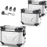 Bauletto + Valigie Laterali Trekker Outback Evo Smart Alluminio 116 Lt Trekker Outback Evo Smart Alluminio - Givi Compatibile Con Honda Cb 500 X (2019-2023)